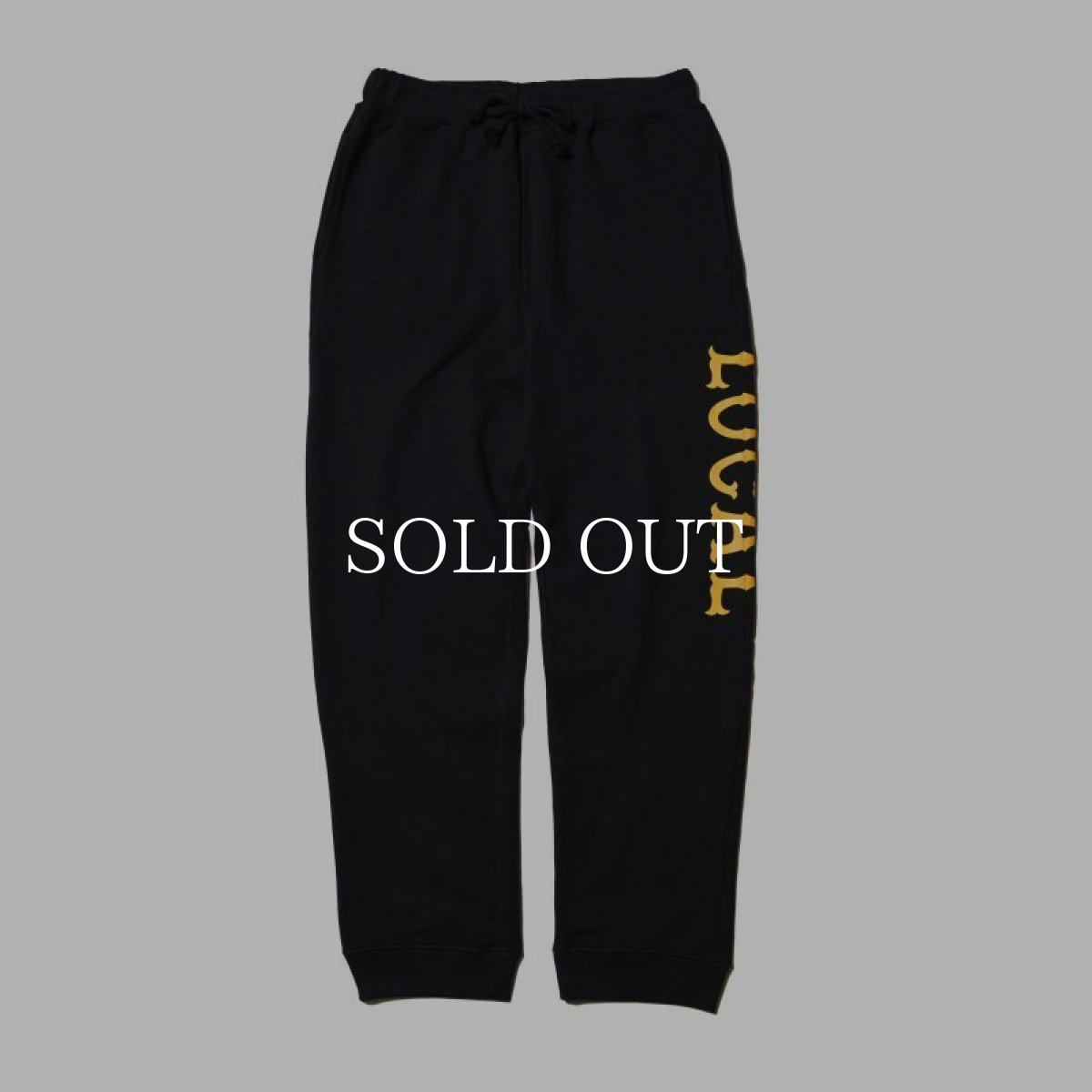 画像1: CUTRATE  CLASSIC LOCAL LOGO OMW SWEAT PANTS (BLACK) (1)