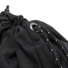 画像2: CALEE  Cordura fabric tm logo purse (Black) (2)