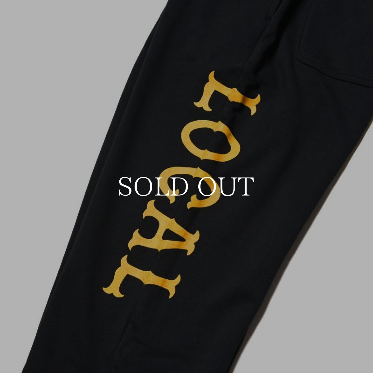 画像3: CUTRATE  CLASSIC LOCAL LOGO OMW SWEAT PANTS (BLACK) (3)