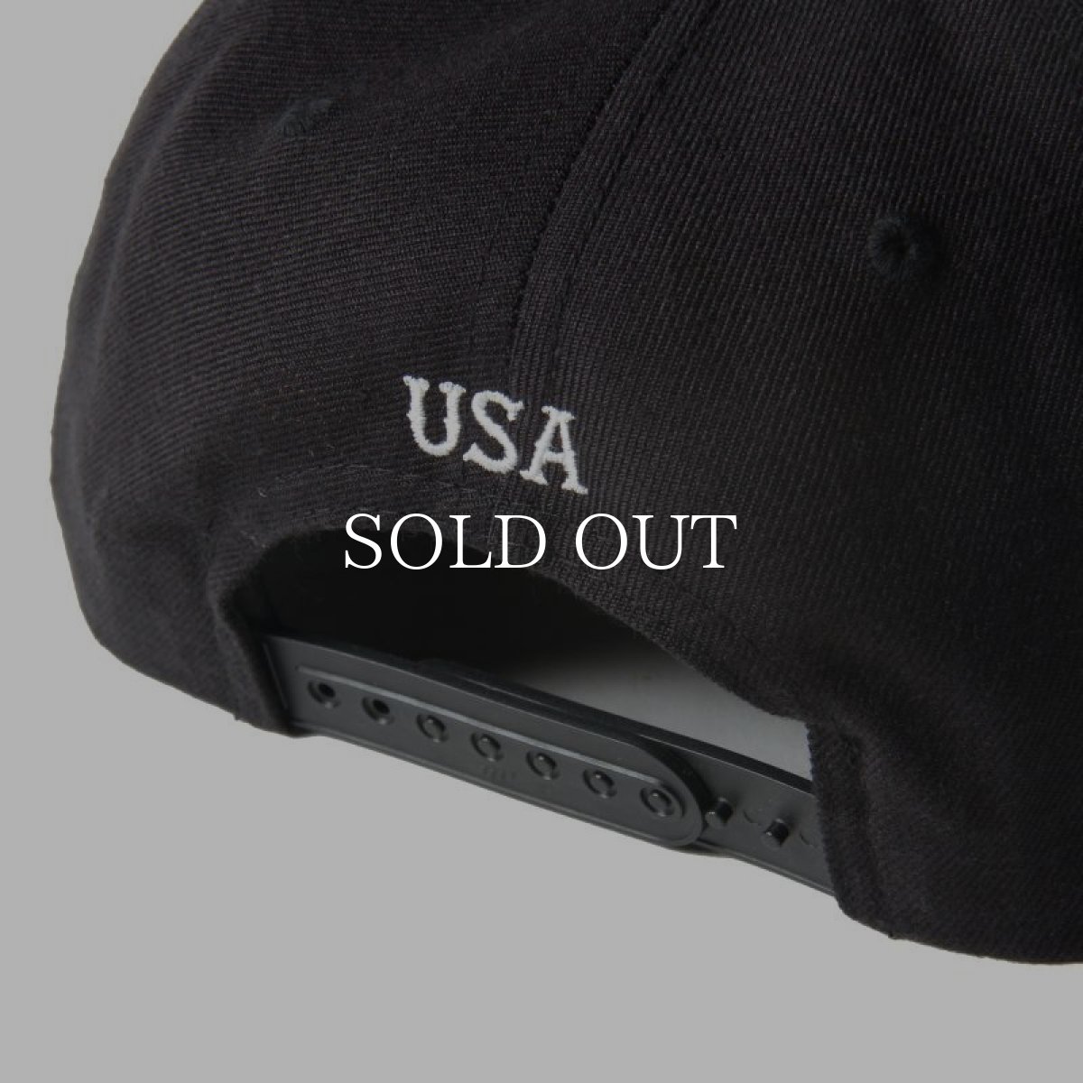 画像5: CUTRATE  CLASSIC LOCAL LOGO EMBORIDERY CAP (BLACK × WHITE) (5)