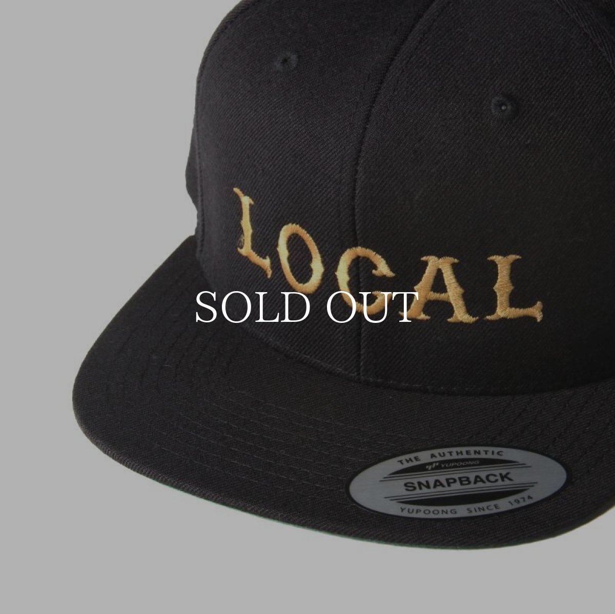 画像4: CUTRATE  CLASSIC LOCAL LOGO EMBORIDERY CAP (BLACK × YELLOW) (4)