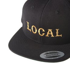 画像4: CUTRATE  CLASSIC LOCAL LOGO EMBORIDERY CAP (BLACK × YELLOW) (4)