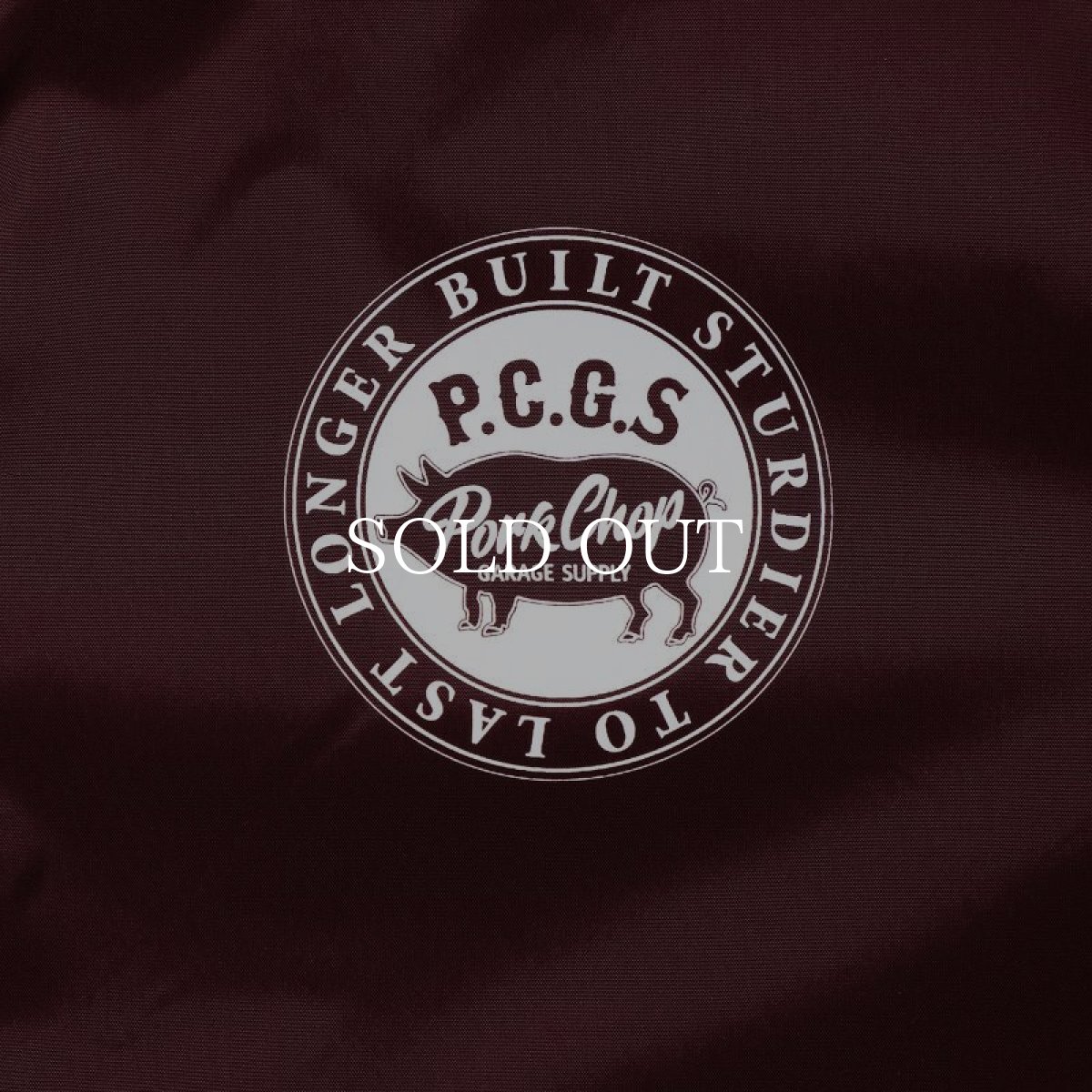 画像2: PORKCHOP GARAGE SUPPLY  Opening Anniversary BOA COACH JKT (MAROON) (2)