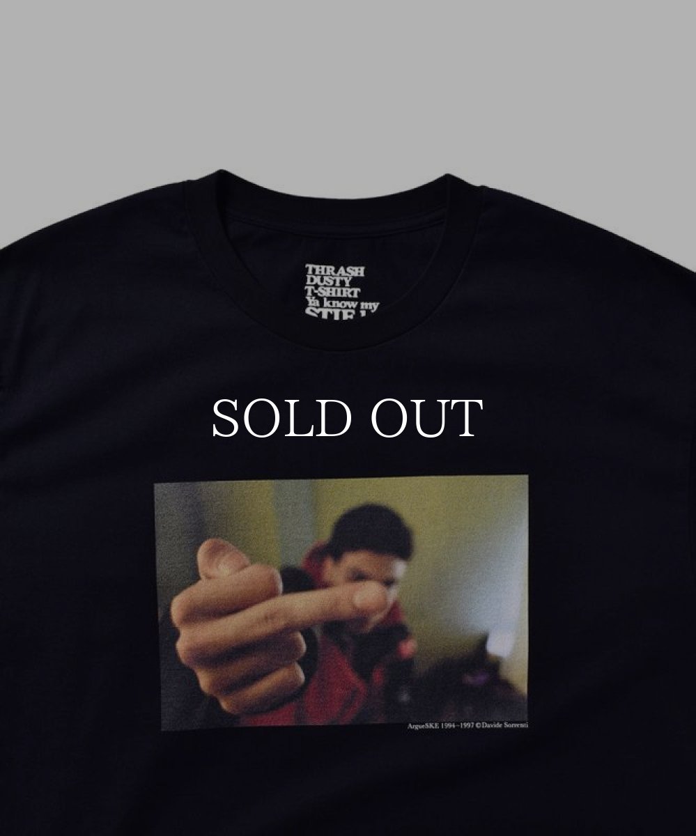 画像3: MINEDENIM  Stie-lo × Davide Sorrenti Da Finga T-SH (BLK) (3)