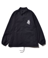 画像1: MINEDENIM  Stie-lo × Davide Sorrenti Jaime Flashing Burn Coach JKT (BLK) (1)