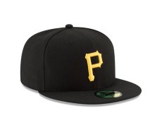 画像3: NEW ERA  59FIFTY MLBオンフィールド ピッツバーグ・パイレーツ ゲーム (ブラック) (3)