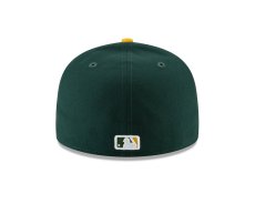 画像4: NEW ERA  59FIFTY MLBオンフィールド オークランド・アスレチックス ホーム (ダークグリーン/Aゴールド) (4)