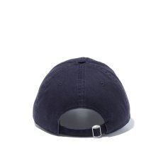 画像4: NEW ERA  9TWENTY クロスストラップ ウォッシュドコットン ニューヨーク・ヤンキース ネイビー × ホワイト (ネイビー) (4)