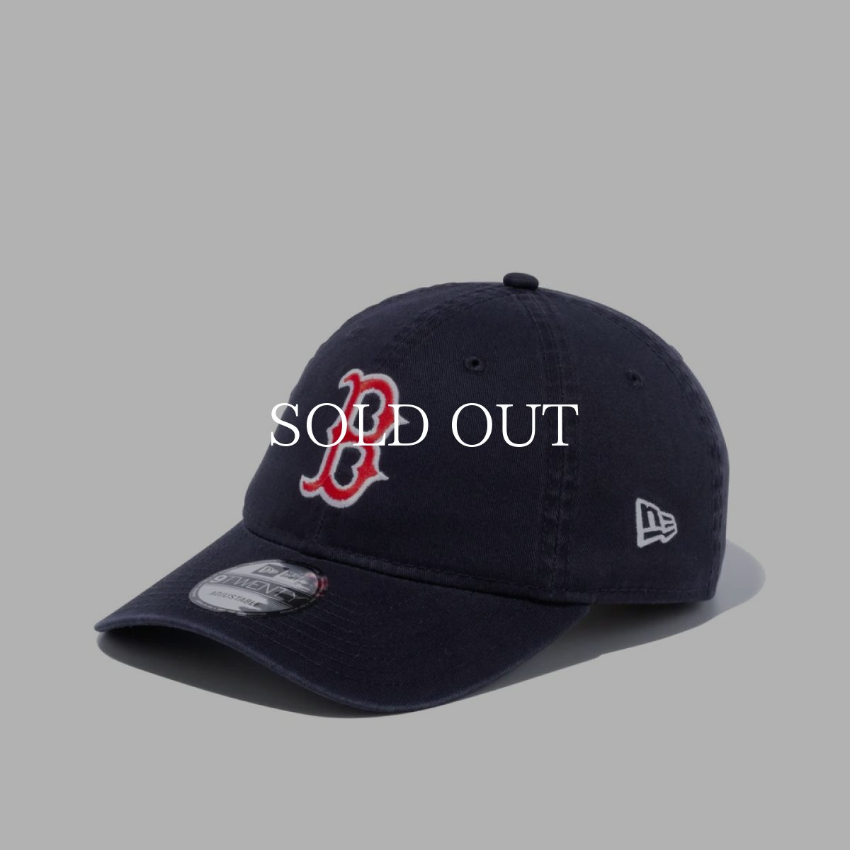 画像3: NEW ERA  9TWENTY クロスストラップ ウォッシュドコットン ボストン・レッドソックス ネイビー × ラディアントレッド (ネイビー) (3)