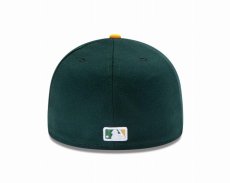 画像4: NEW ERA  LP 59FIFTY MLBオンフィールド オークランド・アスレチックス ホーム (ダークグリーン/Aゴールド) (4)