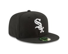 画像3: NEW ERA  59FIFTY MLBオンフィールド シカゴ・ホワイトソックス ゲーム (ブラック) (3)