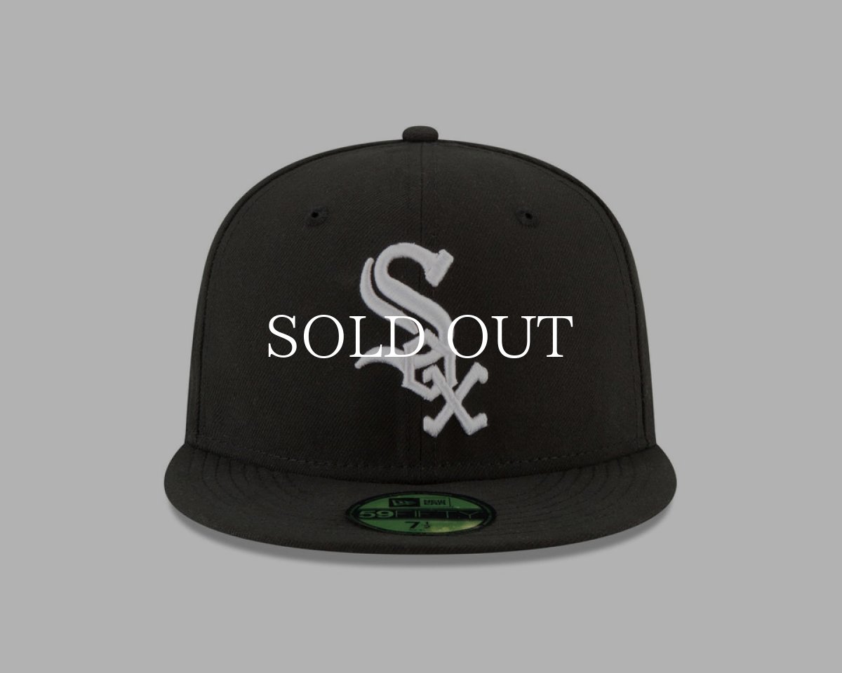 画像2: NEW ERA  59FIFTY MLBオンフィールド シカゴ・ホワイトソックス ゲーム (ブラック) (2)