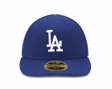 画像2: NEW ERA  LP 59FIFTY MLBオンフィールド ロサンゼルス・ドジャース ゲーム (ダークロイヤル) (2)