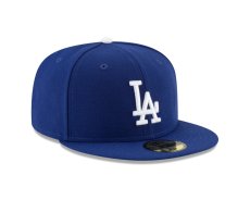 画像3: NEW ERA  59FIFTY MLBオンフィールド ロサンゼルス・ドジャース ゲーム (ダークロイヤル) (3)