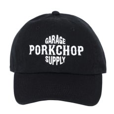画像1: PORKCHOP GARAGE SUPPLY  B&S BASE CAP (BLACK) (1)