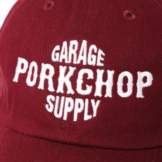 画像3: PORKCHOP GARAGE SUPPLY  B&S BASE CAP (BURGUNDY) (3)