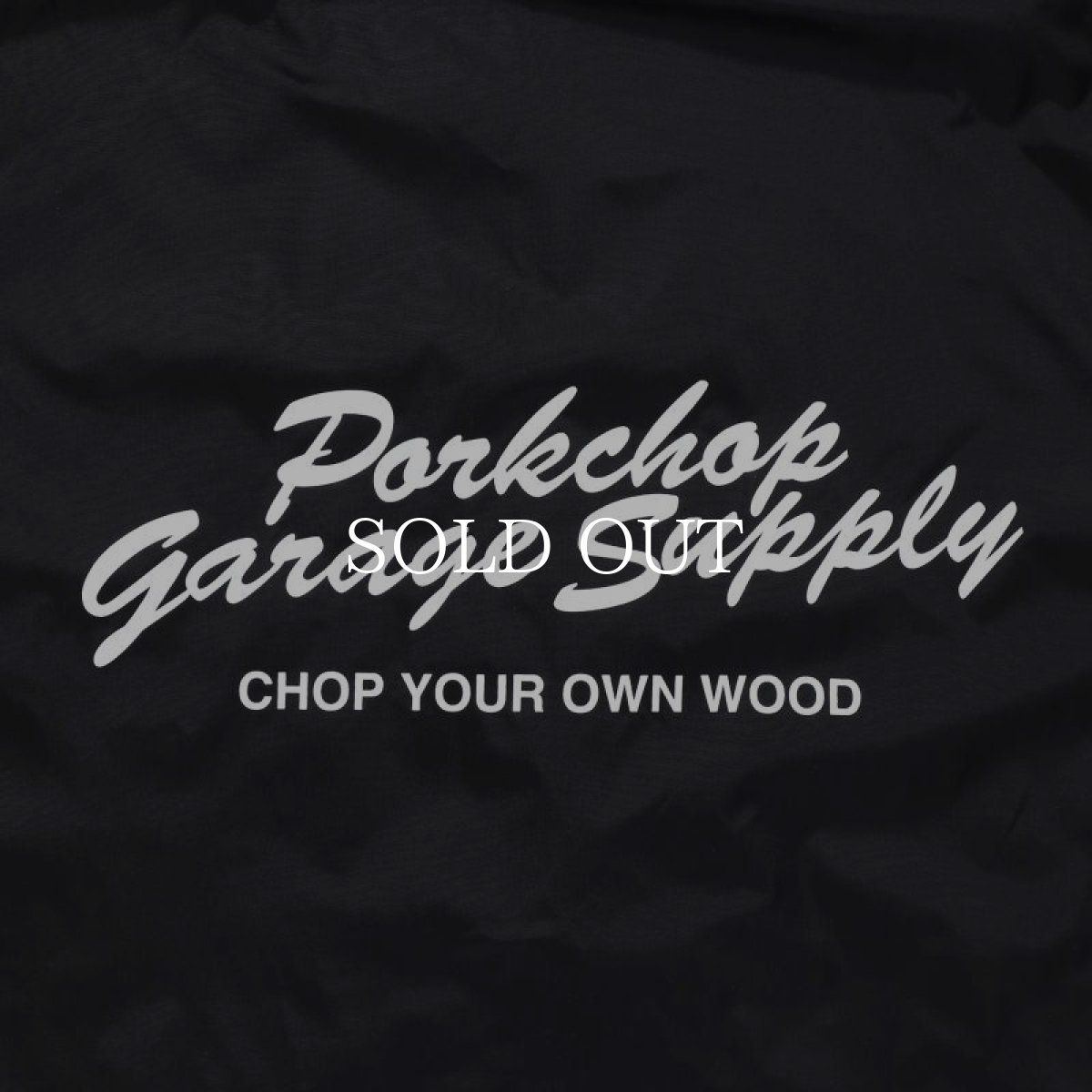 画像4: PORKCHOP GARAGE SUPPLY  FULL SCRIPT COACH JKT (BLACK) (4)