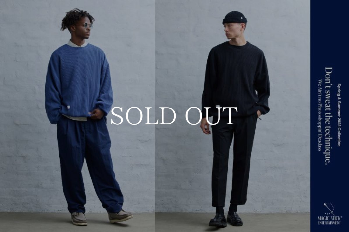 画像10: MAGIC STICK  SWEDISH RIB LS TEE (BLACK) (10)