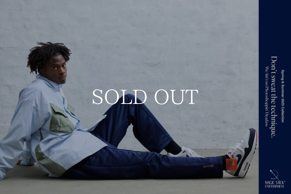 画像10: MAGIC STICK  LIGHT PUFF DRESS SHIRT (BLUE STRIPES) (10)