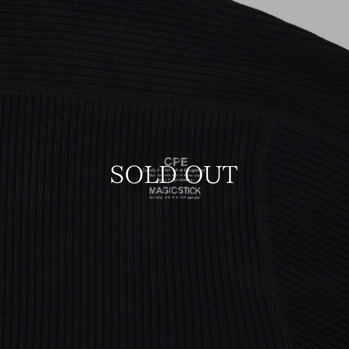 画像9: MAGIC STICK  SWEDISH RIB LS TEE (BLACK) (9)