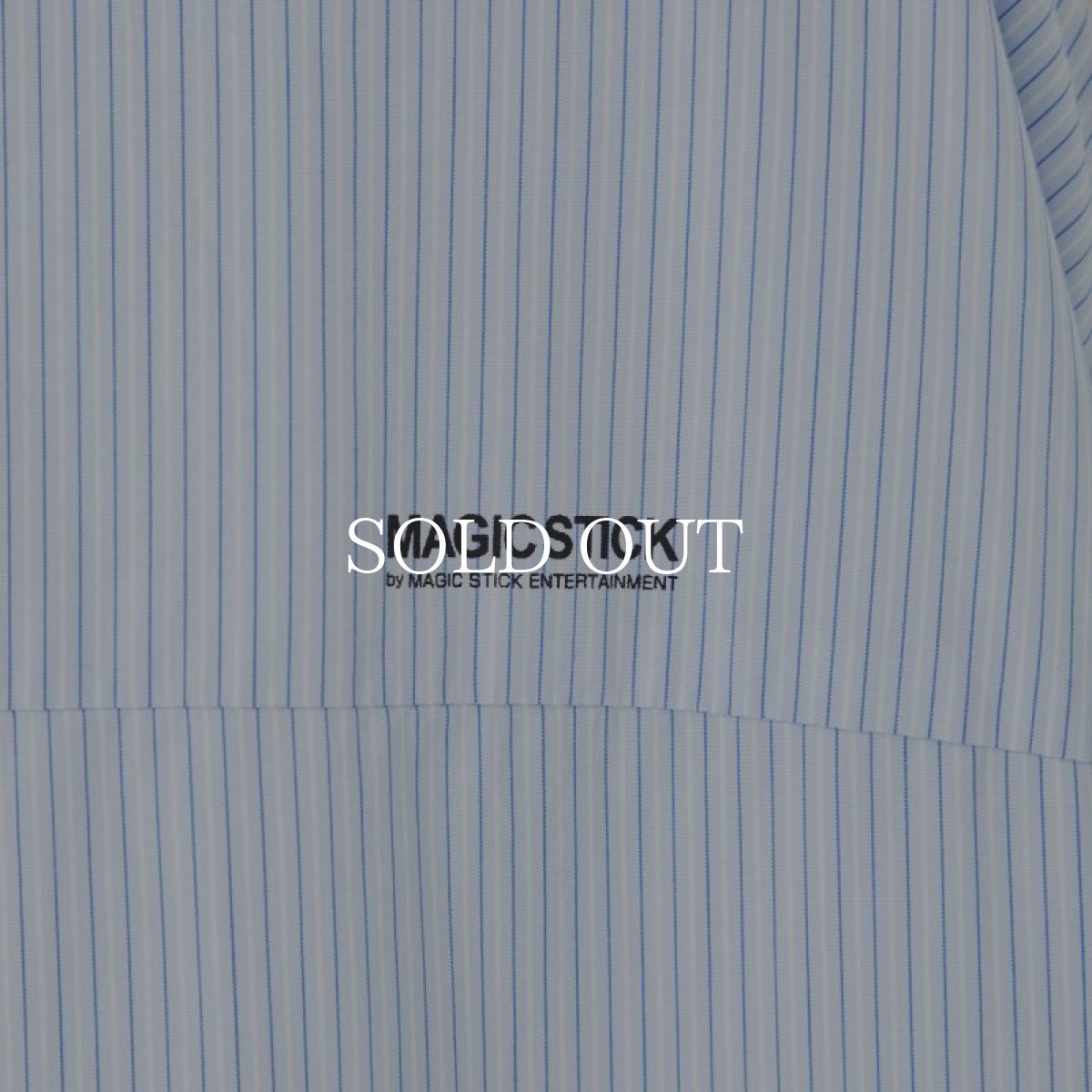 画像9: MAGIC STICK  LIGHT PUFF DRESS SHIRT (BLUE STRIPES) (9)
