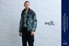 画像11: MAGIC STICK  DK PALMS HAWAIIAN PUFFER JACKET BY REYN SPOONER (BLACK) (11)