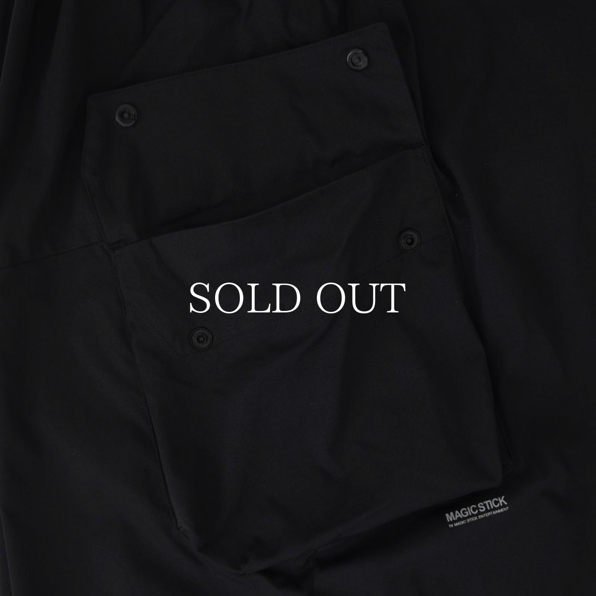 画像7: MAGIC STICK  TECH WIDE BDU PANTS (BLACK) (7)