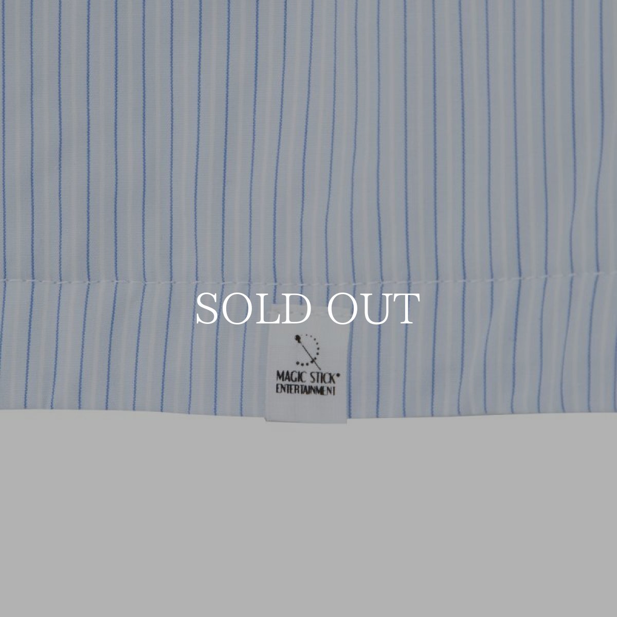 画像7: MAGIC STICK  LIGHT PUFF DRESS SHIRT (BLUE STRIPES) (7)