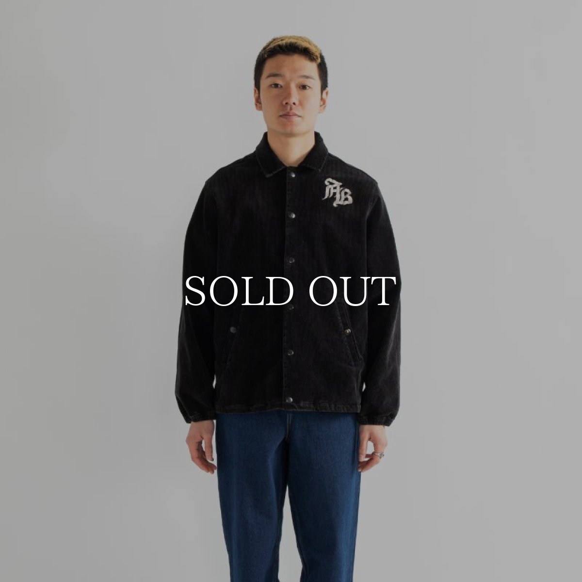 画像7: APPLEBUM  Corduroy Blouson (Powder Bleach) (Black) (7)