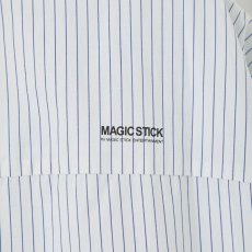 画像9: MAGIC STICK  LIGHT PUFF DRESS SHIRT (WHITE STRIPES) (9)