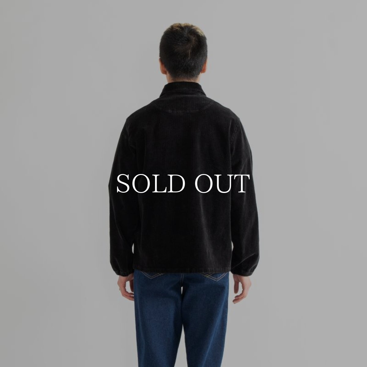 画像10: APPLEBUM  Corduroy Blouson (Powder Bleach) (Black) (10)