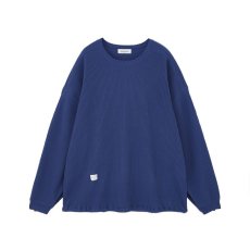 画像1: MAGIC STICK  SWEDISH RIB LS TEE (INK BLUE) (1)