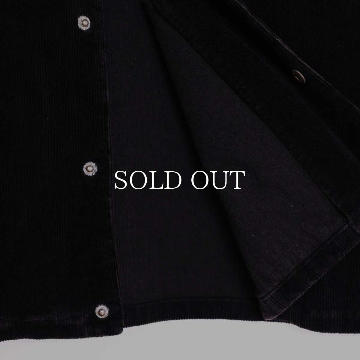 画像5: APPLEBUM  Corduroy Blouson (Powder Bleach) (Black) (5)