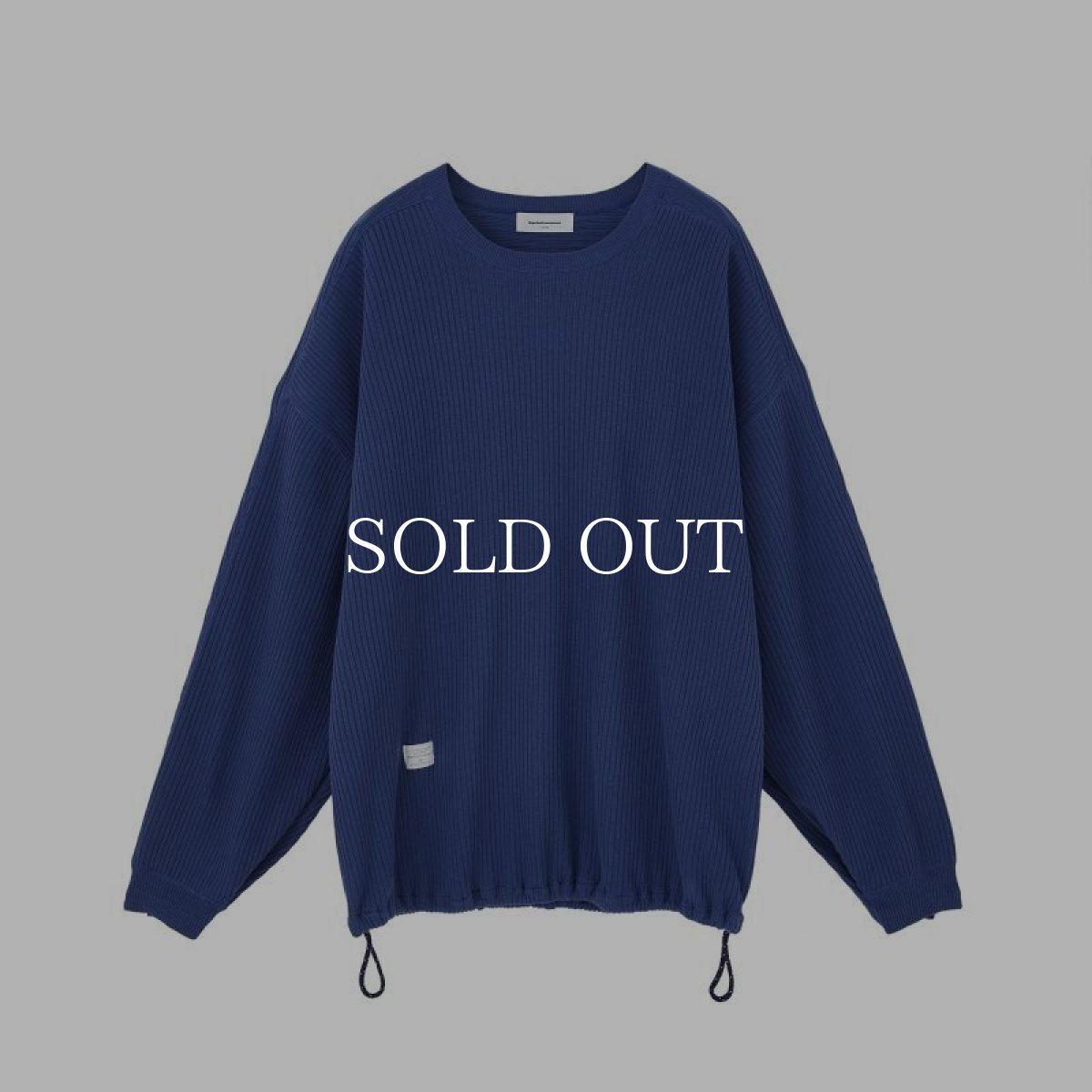 画像2: MAGIC STICK  SWEDISH RIB LS TEE (INK BLUE) (2)