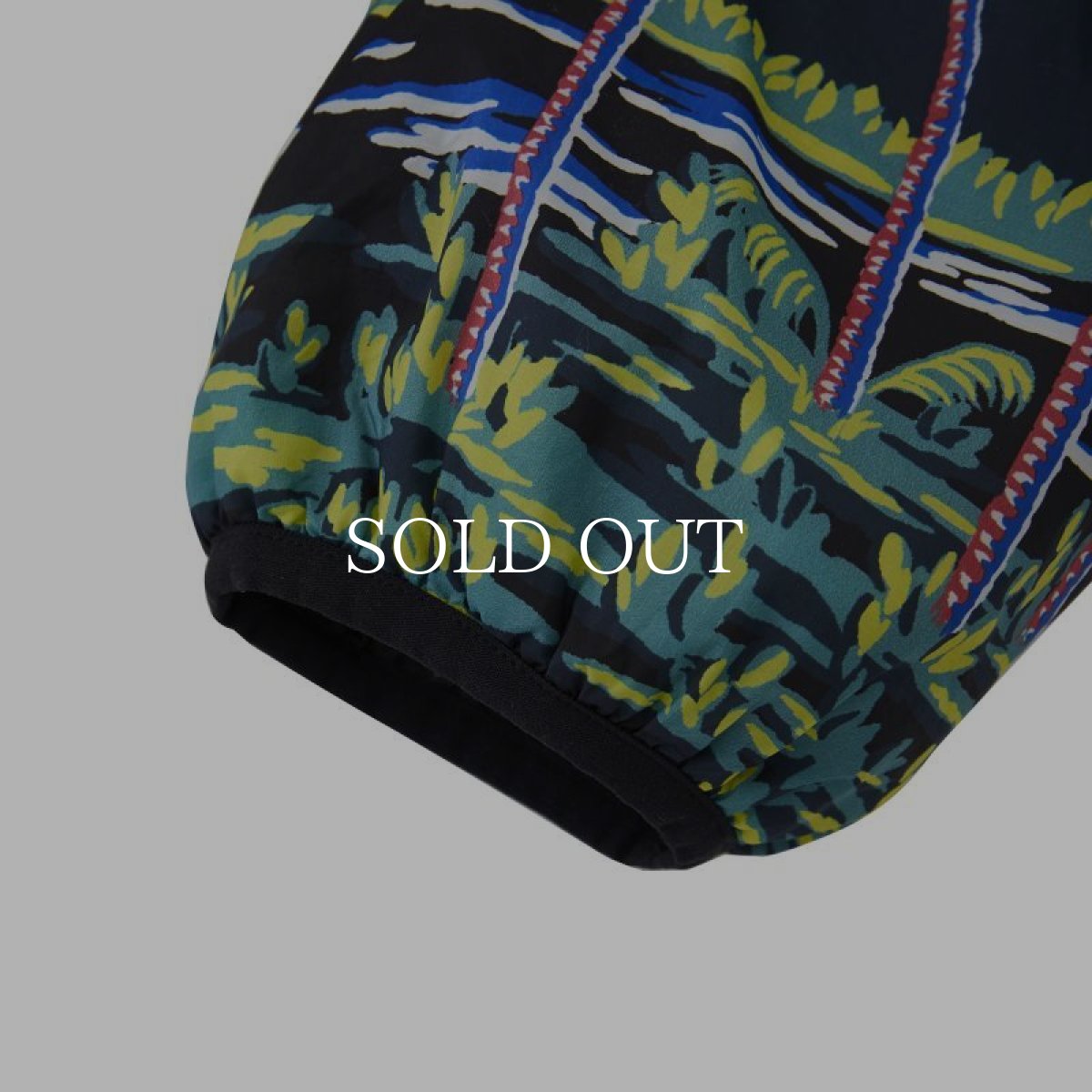 画像10: MAGIC STICK  DK PALMS HAWAIIAN PUFFER JACKET BY REYN SPOONER (BLACK) (10)