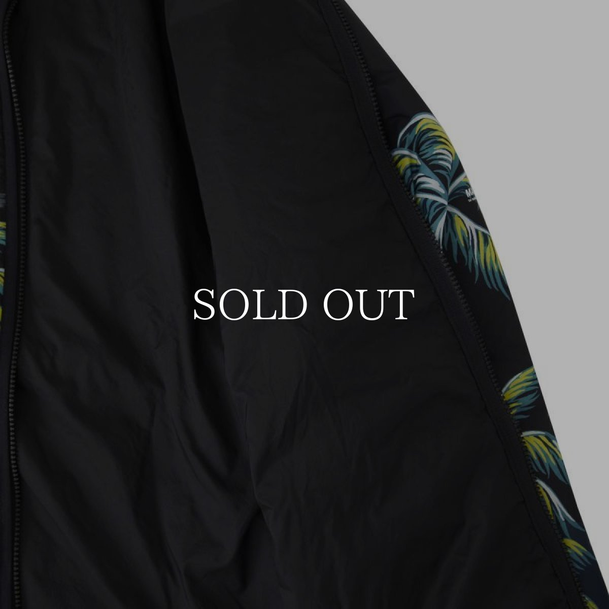 画像9: MAGIC STICK  DK PALMS HAWAIIAN PUFFER JACKET BY REYN SPOONER (BLACK) (9)