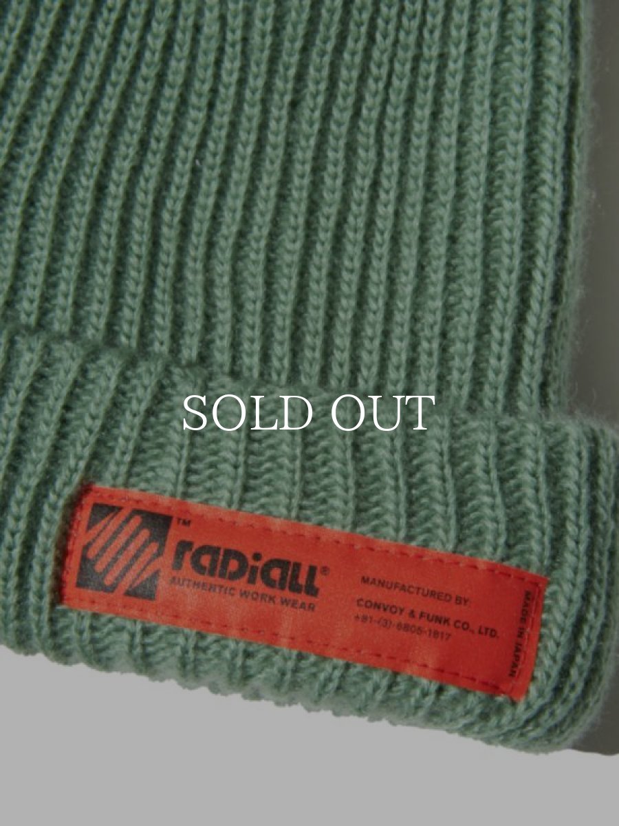 画像2: RADIALL  COIL TAG WATCH CAP (SAGE GREEN) (2)