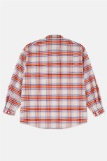 画像2: DIGAWEL  Oversized Shirt (Check)(2) (Red) (2)