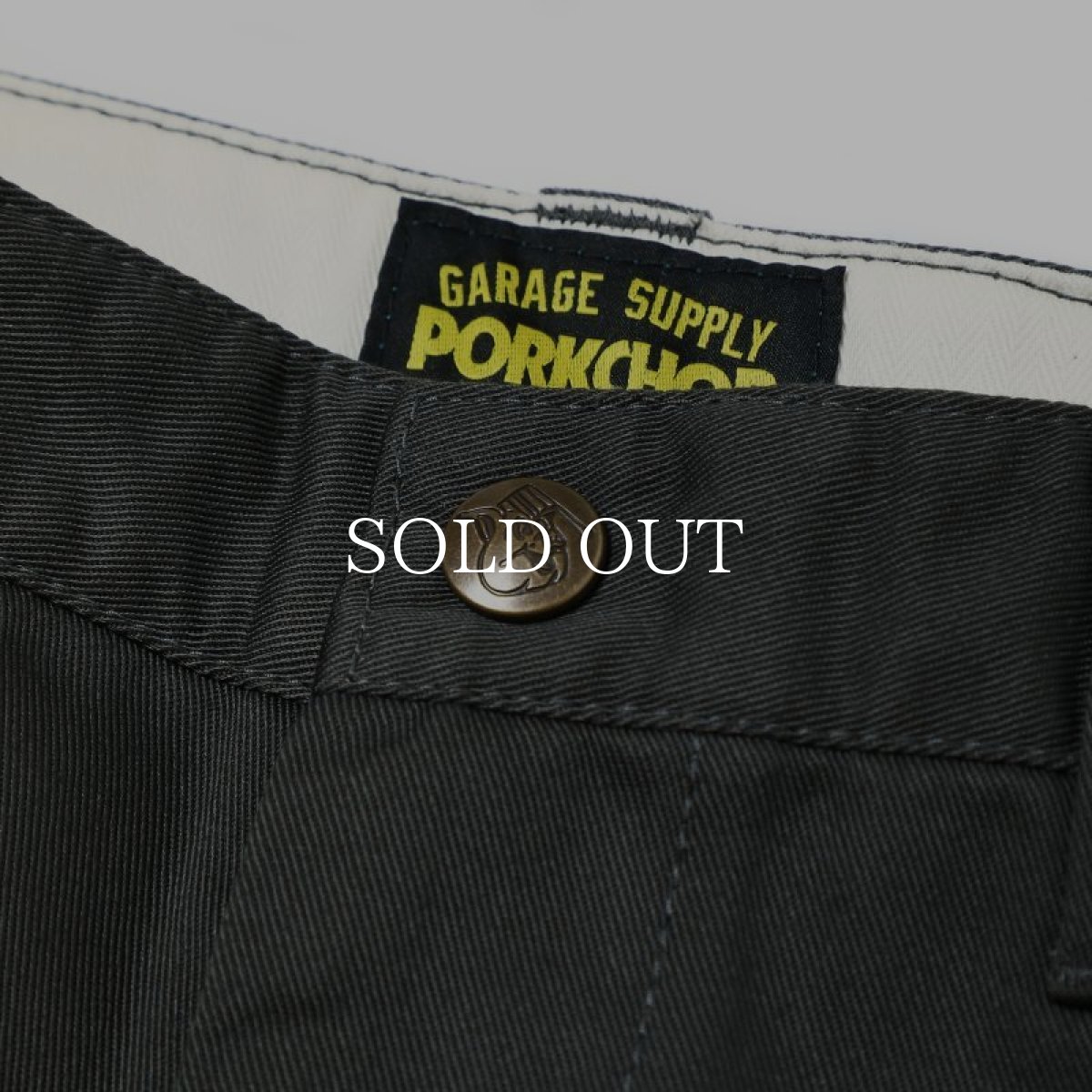 画像6: PORKCHOP GARAGE SUPPLY  STANDARD WORK PANTS (GRAY) (6)