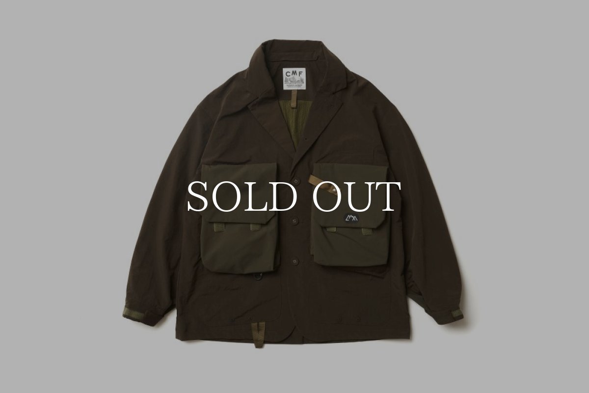 画像1: CMF OUTDOOR GARMENT  FISHING COMP SHIRTS (KHAKI) (1)