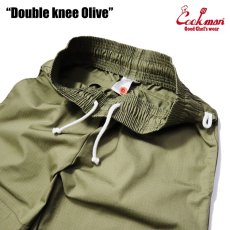 画像6: COOKMAN  Chef Pants Double knee Olive (Olive) (6)