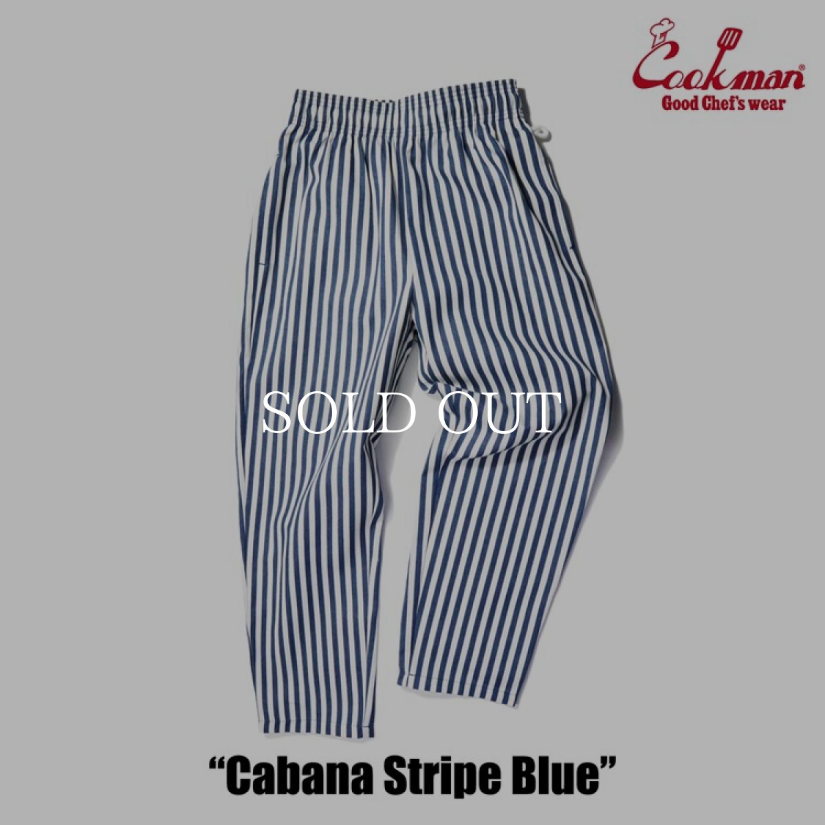 画像10: COOKMAN  Chef Pants Cabana Stripe Blue (Blue) (10)