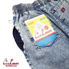 画像9: COOKMAN  Chef Pants Snow Washed Denim Blue (Blue) (9)