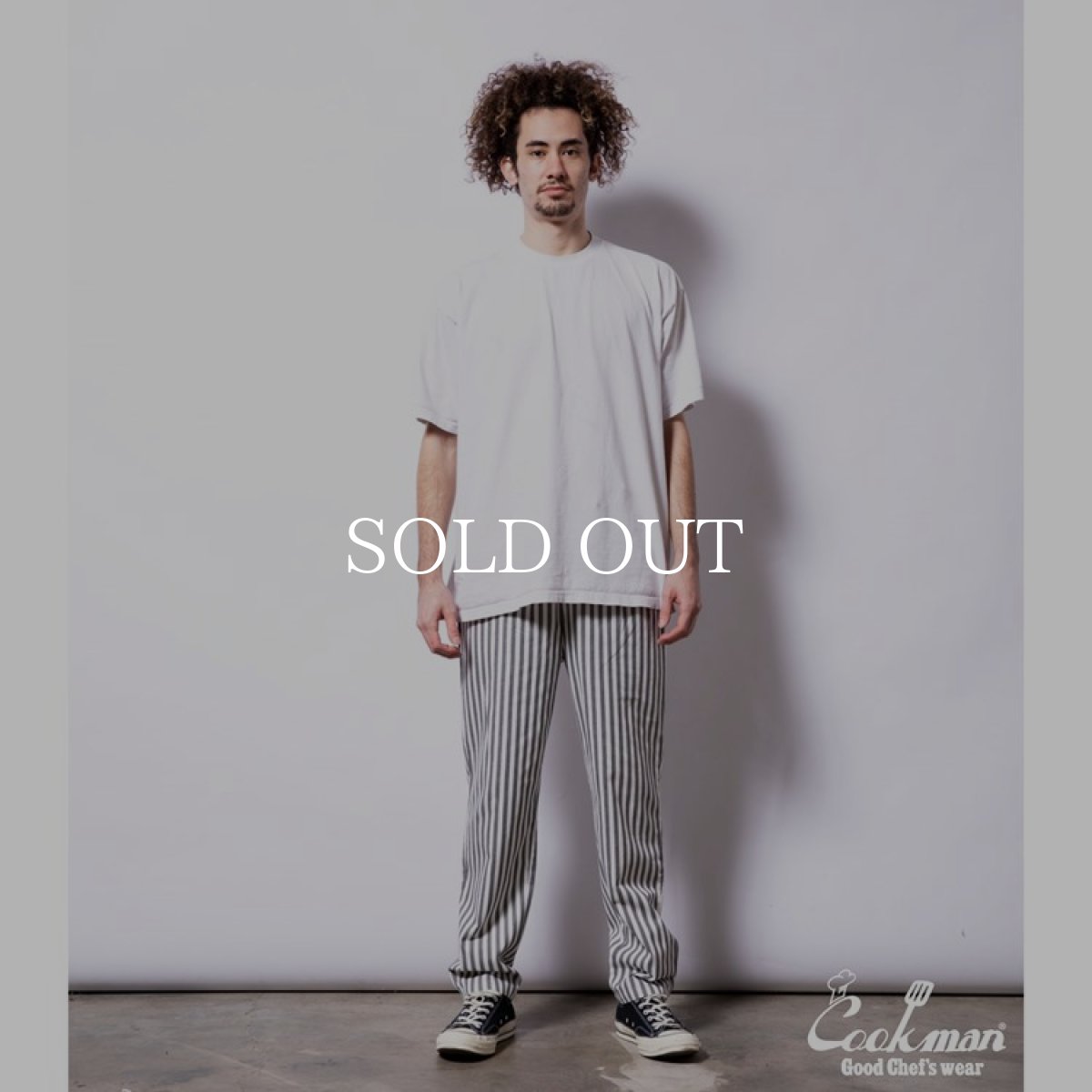 画像17: COOKMAN  Chef Pants Cabana Stripe Gray (Gray) (17)