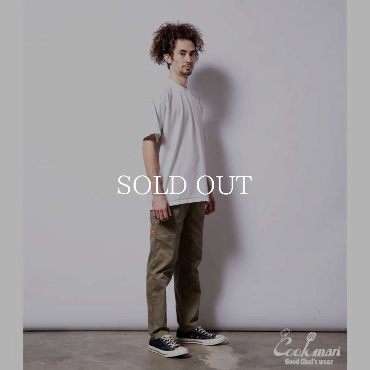 画像21: COOKMAN  Chef Pants Double knee Olive (Olive) (21)