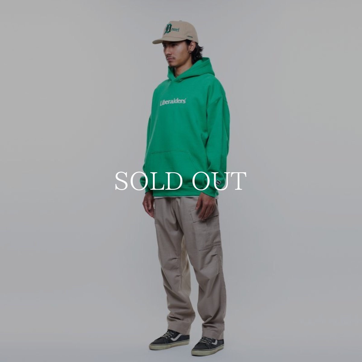 画像7: Liberaiders  OG LOGO HOODIE (GREEN) (7)