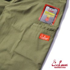 画像8: COOKMAN  Chef Pants Double knee Olive (Olive) (8)