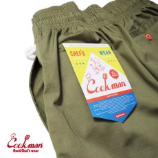 画像12: COOKMAN  Chef Pants Double knee Olive (Olive) (12)