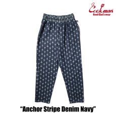 画像4: COOKMAN  Chef Pants Anchor Stripe Denim (Navy) (4)