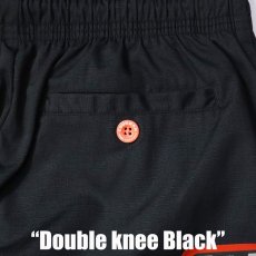 画像9: COOKMAN  Chef Pants Double knee Black (Black) (9)